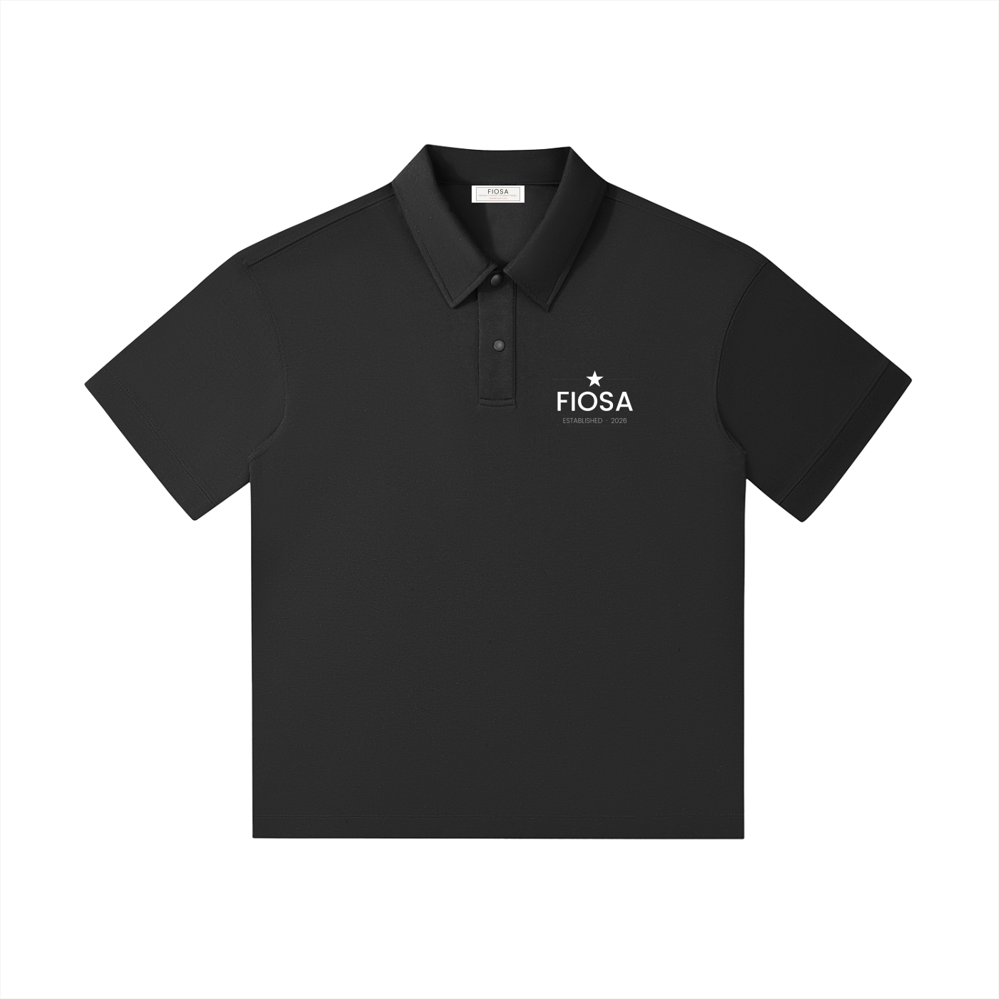 Black FIOSA Polo